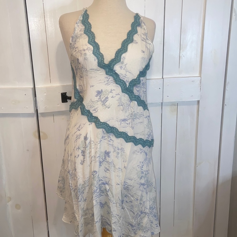 NEW Intimately Free People Slip My Mind White Trapeze Dress